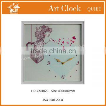 Square Wall Clock Cheap Wall Clock Special Dial Design