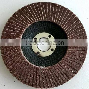 100x16mm Coated aluminum oxide flap disc