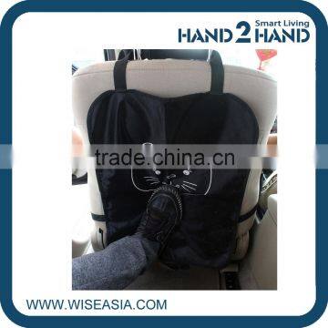 Car Auto Seat Back Protector Cover For Children Kick Mat Storage Bag(Clear)