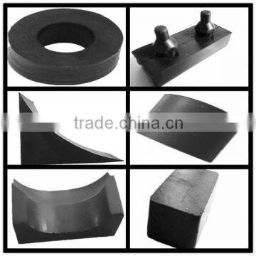 high quality (EPDM,silicone,NR,NBR and recycled rubber) profile various solid rubber block