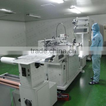 Intelligent controled Radio Frequency Identification label silk screen printing machine