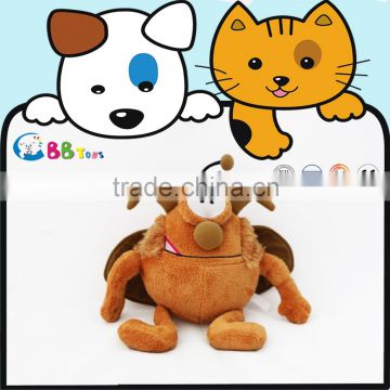 Hot Selling Cheap Custom brown bee sound plush toys