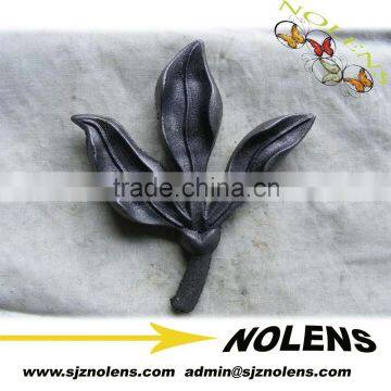 Cast Steel Leaves for Wrought Iron Gate or Fence