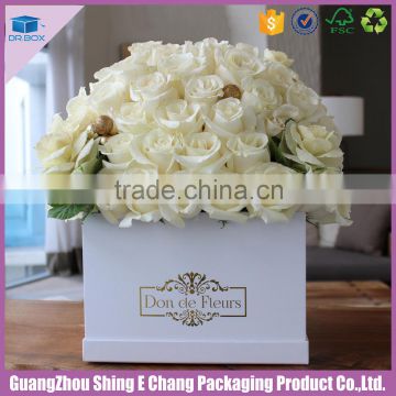 China wholesale paperboard custom delivery boxes for flower