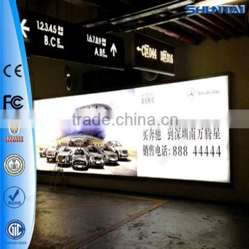 outdoor advertising frameless led fabric backlit large