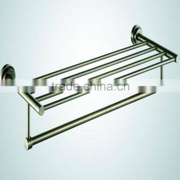 Wall Mounted Stainless Steel Bathroom Towel Shelf 72615