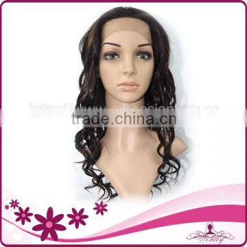 wendy company primary product body wave many color 100% human hair kinky curly full lace wig