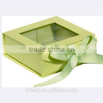 High Quality White Kraft Paper Gift Box With Clear Pvc Window Quality Choice