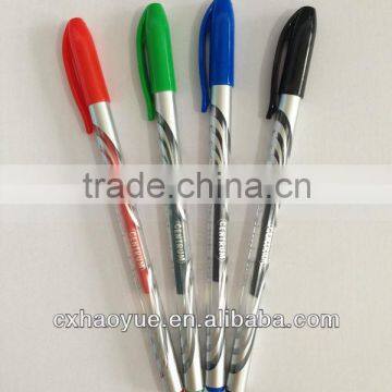 Free Samples 4 colors PVC bag BP style gel pen