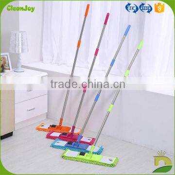 New item hand press flat cleaning mop & round spin mop