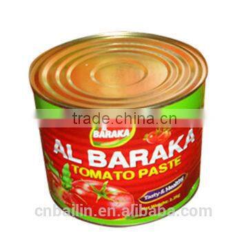 canned tomato paste for 2200gm,hot sale!