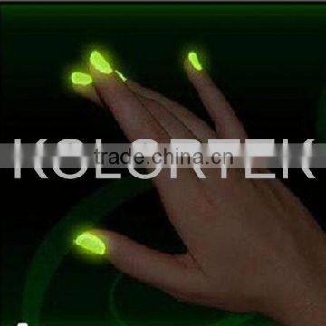 Natural non toxic glow in the dark dyes, nail polish dyes