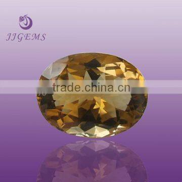 Wholesale Oval Yellow Crystal Stone Price