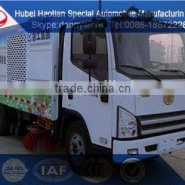 new design electronic new truck prices 4X2 Road power Sweeper for sale