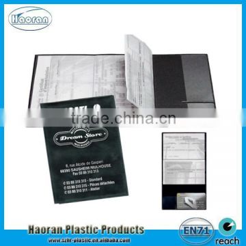 PVC Car leather certificate holder