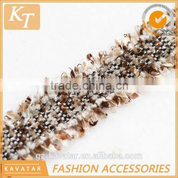 Adorable Style Pink Color Lace Trim for Young Lady Dress photo-4