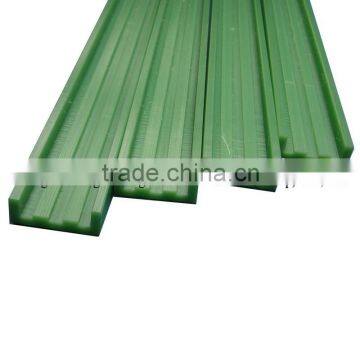 CNC Machined Plastic Chain Guide Track Roller Plastic Nylon Uhmw-pe Linear Guide Rail photo-5