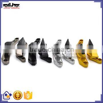 BJ-FS-MT07 Motorcycle CNC Aluminum 6061 and POM Golden Left and Right Frame Sliders Crash Protector for Yamaha MT07 13-15 photo-5