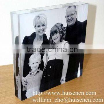 China supplier hot sale acrylic photo block