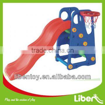 2014 hot sale kids plastic pool slides for kindergarten LE.HT.008
