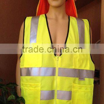 3M American CE EN ISO 20471:2013 ANSI reflective vest with pocket,traffic vest safety vest with pockets