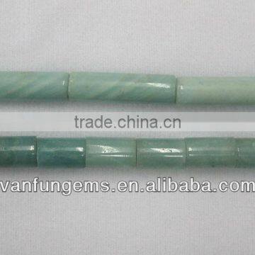 amazonite agate cylinder shape