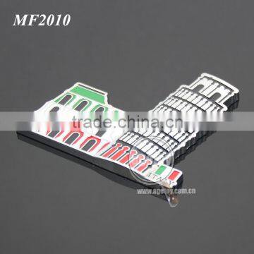 Italy Travel The Roman Colosseum Souvenirs And Leaning Tower of Pisa Tourist Promotion Custom Metal Fridge Magnet photo-2