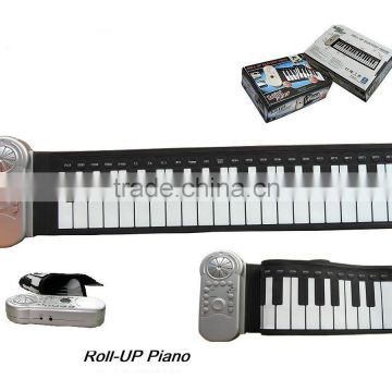 Waterproof Flexible 37 Key MIDI Roll-up Electronic Silicone Piano