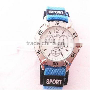 Fashion woven sports watch for kids