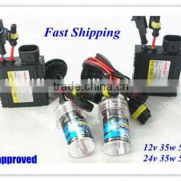 2013 Hottest Sale! Defeilang Real Factory HID xenon converse kit H9 super slim ballast high quality AC/DC 12V 24V 35W 55W