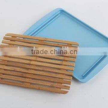 Wooden Organic Bamboo Cutting Board Set