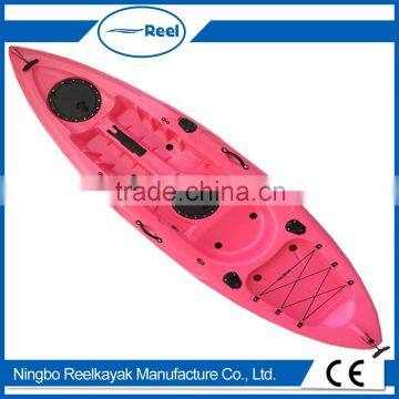Material LLDPE 2.0-3.0m cheap small single sit on top fishing kayak from Ningbo Reelkayak