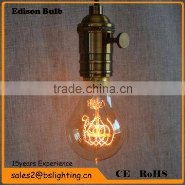 China Supplier Vintage Industrial Decorative Lighting With Edison Bulb Pipe Table Lamp