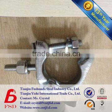 prop jack scaffolding half coupler fixed clamp