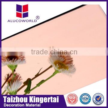 Alucoworld Proffesional manufacturer foam core plastic stone wall panels