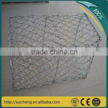 2x1x1 gabion basket box/pvc coated gabions/gabions in south africa(Guangzhou Factory)