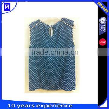 Mosaic Print Ruffle Vest photo-2