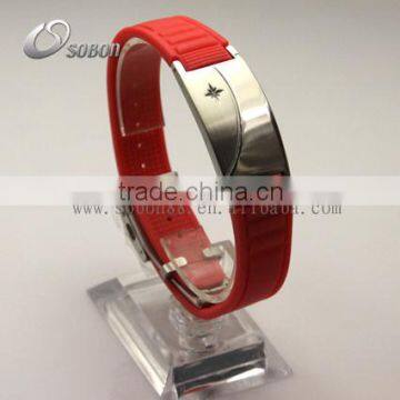 Sobon wholesale silicone energy bracelet