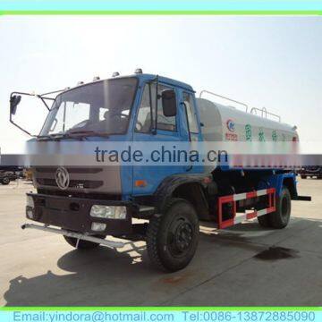New design dongfeng water tank truck 8000 lts euro 5