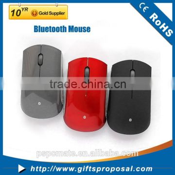 New disgne bluethooth wireless mouse with custom logo and package available