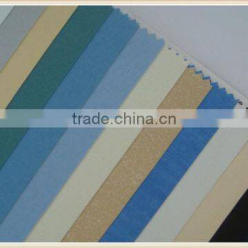 foam coating roller blinds fabric of 100% shading rate