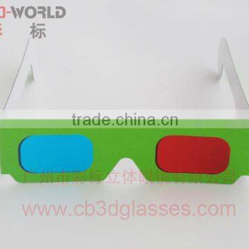 custom anaglyph 3d kids glasses for promotional gifts