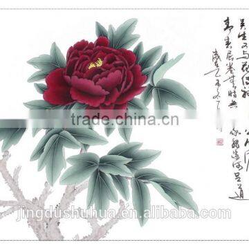 Handpainted design good quality traditional chinese painting for home decor