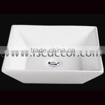 Rectangular Ceramic Wash Basin Bathroom