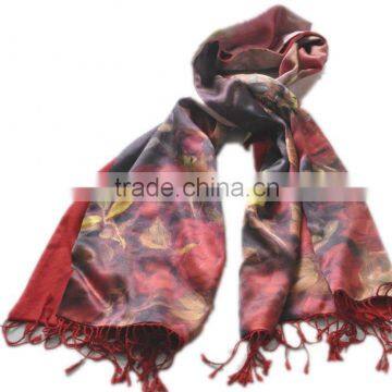 2014 100% Silk High Fashion Scarf for Winter Chinese Silk Scarf