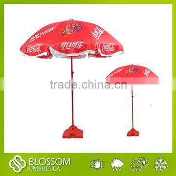Coca Red Cola Outdoor Beach Umbrella ,beach Umbrella Factory Quality Choice
