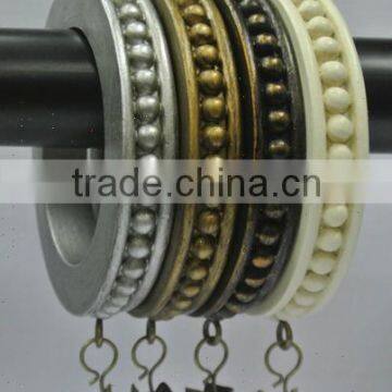1.5" Heavy Gauge Metal Curtain Rings Hooks Clips And Metal Eyelets For Curtains photo-5