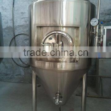 Shandong RJ 10hl conical dimple jacket fermenter tank ,beer factory brewery equipment