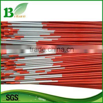 glass fiber rod with reflective tape and cap