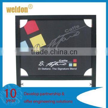 Weldon custom printed PVC ACP advertising poster board stand